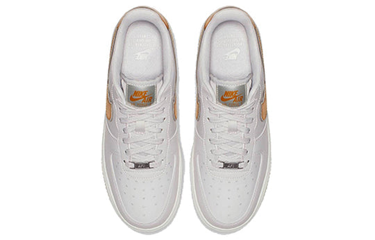 (WMNS) Nike Air Force 1 Low 'Metallic Platinum Metallic Gold' AR0642-001