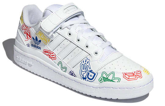 adidas Forum Low Shoes 'White Multi-Color' GW4922