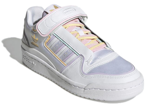 (WMNS) adidas Originals Forum Plus 'White Pink Purple' H05123
