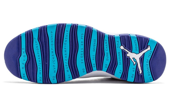 Air Jordan 10 Retro 'Charlotte Hornets' 310805-107
