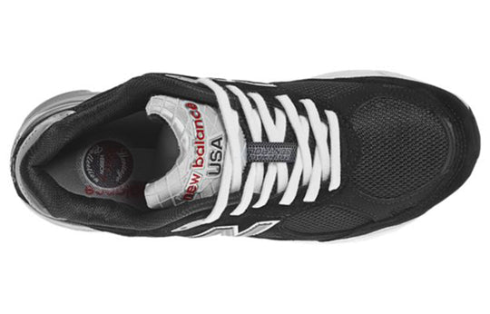 (WMNS) New Balance 990v3 Made In USA 'Black White' W990BK3