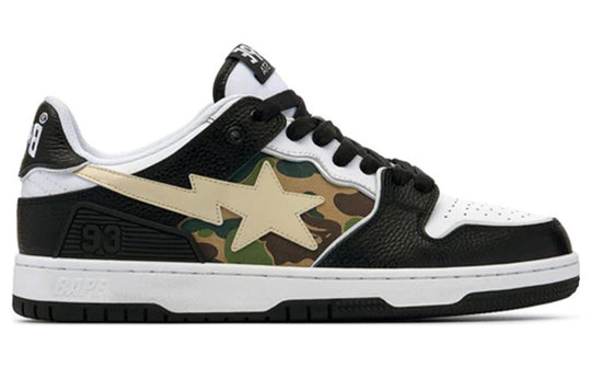 A BATHING APE Sk8 Sta 'Black Beige' 1I70-191-006-BLACK