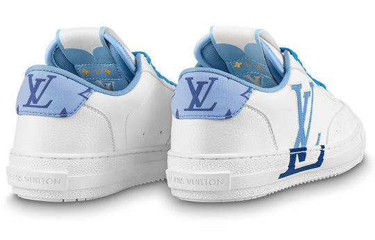 (WMNS) LOUIS VUITTON Charlie Sneakers 'White Blue' 1AAC9L