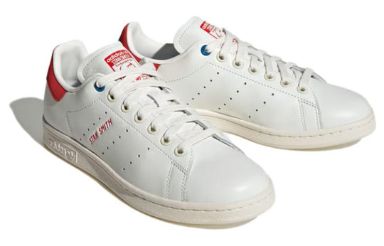 (WMNS) adidas originals Stan Smith 'White Red' ID4542
