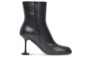 (WMNS) Balenciaga Lady 90mm Ankle Boots 'Black Leather' 701937WBCR01000