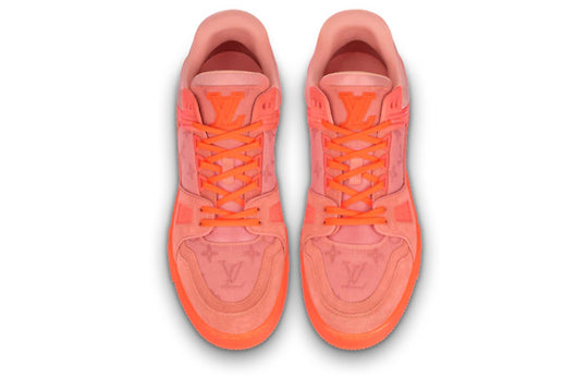 LOUIS VUITTON x Virgil Abloh Trainer Sneakers 'Virgil Peach' 1A8KCS