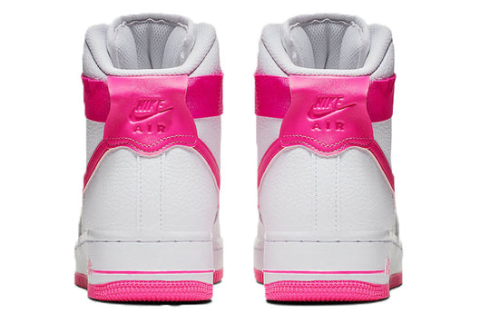 (WMNS) Nike Air Force 1 High 'White Fuchsia' 334031-110