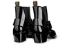 (WMNS) LOUIS VUITTON Rhapsody Ankle Boots 'Glossy Black Rubber' 1A66XV