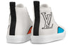 LOUIS VUITTON Tattoo Ankle Sneakers 'White Black with Blue Monogram' 1A7S5E