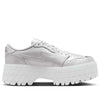 (WMNS) Air Jordan 1 Brooklyn Low 'White Metallic Silver' HF3184-100