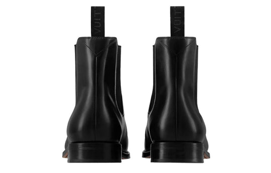LOUIS VUITTON Chelsea Ankle Boots 'Black' 1AC031