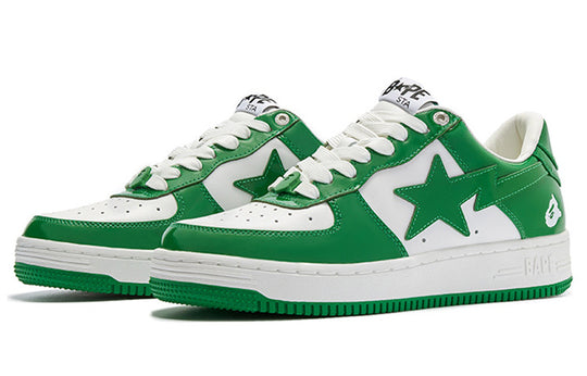 (WMNS) A BATHING APE Bape Sta 'Green White' 1I70-291-001-GREEN
