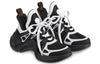 (WMNS) LOUIS VUITTON LV Archlight Calfskin Sports Shoes Black/White 1A5C8L