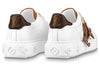 (WMNS) LOUIS VUITTON Time Out Sneakers 'White with Brown' 1AADMW