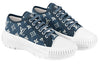 (WMNS) LOUIS VUITTON LV Squad Sneakers 'Denim Monogram' 1A9S01