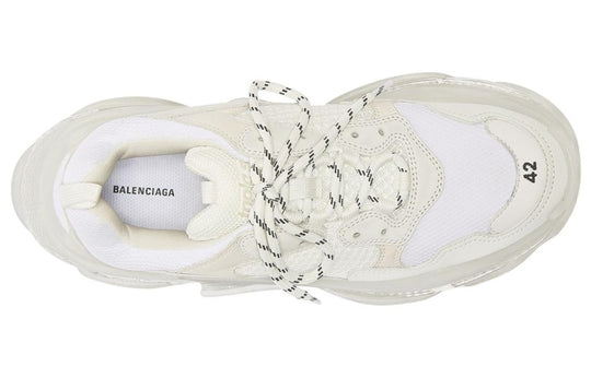 Balenciaga Triple S Sneaker 'Clear Sole - White' 541624W2FB19000