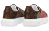 (WMNS) LOUIS VUITTON x YK ACADEMY Time Out Sneakers 'Brown Monogram with Icons' 1ABD8N