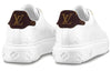 (WMNS) LOUIS VUITTON Time Out Trainers 'White Logo with Monogram' 1AAP6D
