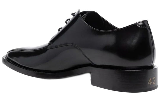 Balenciaga Rim Hi-Shine Derby Shoes 'Black' 636622WA7B01000