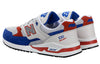 New Balance 530 Series Wear-resistant Non-Slip Low Tops Casual White Blue M530CKA