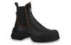 (WMNS) LOUIS VUITTON Ruby Flat Ankle Boots 'Black' 1AB0FO