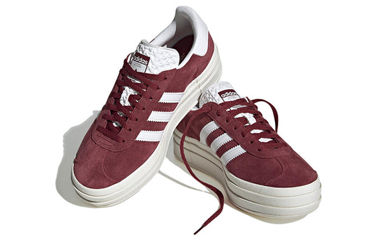 (WMNS) adidas Gazelle Bold 'Shadow Red White' HQ6892