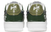 A BATHING APE Bape Sta Patent Leather 'Green' 1H20-191-046-GREEN