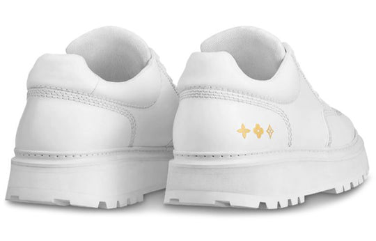 LOUIS VUITTON Abbesses Derby Shoes 'White' 1A5XKX