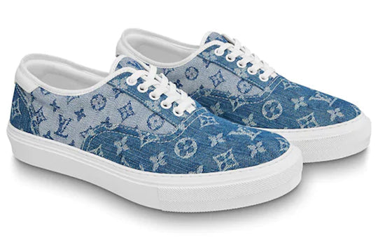LOUIS VUITTON Trocadero Sneakers 'Denim Monogram' 1A5YUR