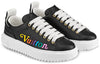 (WMNS) LOUIS VUITTON LV Time Out Vuitton Calfskin Sports Shoes Black 1A5C55