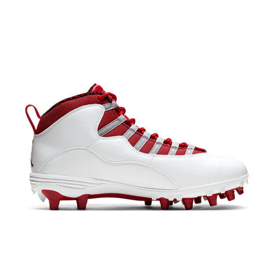Air Jordan 10 TD Mid 'White Gym Red' CQ2073-106