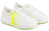 (WMNS) LOUIS VUITTON LV Time Out Sneakers White/Yellow 1A4VWC