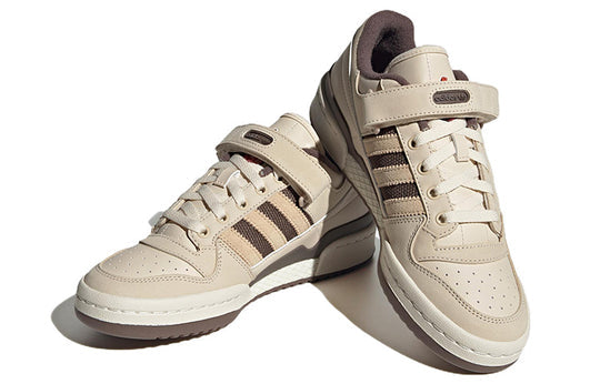 (WMNS) adidas Forum Low 'Light Khakibrown Brownbrown Redbrown' IE1827