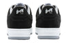 (WMNS) A BATHING APE Bape Sta Low 'Black White' 1I70-291-007-BLCKWHITE