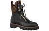 (WMNS) LOUIS VUITTON Territory Flat Ranger Boots 'Black with Monogram Collar' 1A958P