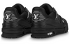 LOUIS VUITTON Trainer Sneakers 'Black Monogram' 1AARER
