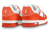 LOUIS VUITTON Trainer Sneakers 'White Orange' 1A811N