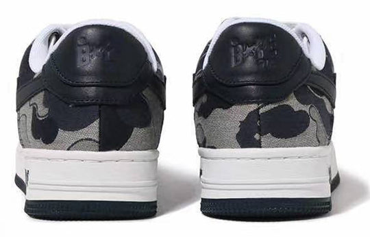 (WMNS) A BATHING APE Bape Sta Low 'Black Camo' 1J30-291-002-BLCKCAMO