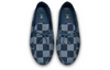 LOUIS VUITTON Driver Moccasin Shoes 'Blue Plaid' 1AAQYP