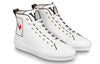 (WMNS) LOUIS VUITTON Stellar Ankle Sneakers 'White Poker with Back Monogram' 1A8MR6