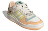 (WMNS) adidas originals Forum Low 'White Light Orange Cream Yellow Green' GW4427