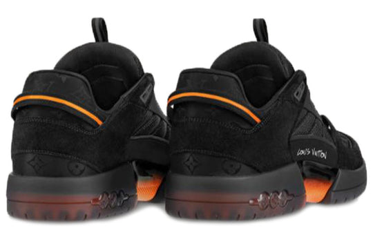 LOUIS VUITTON A View Sneakers 'Black Orange' 1A8J2R