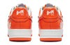 A BATHING APE Bape Sta Patent Leather 'Orange White' 1I70-191-002-ORANGE