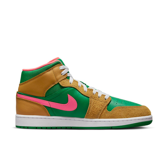 Jordan Air Jordan 1 Mid 'Wheat Watermelon' DX4332-700