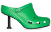 (WMNS) Crocs x Balenciaga Shoes 'Green' 677390W1S8E3033