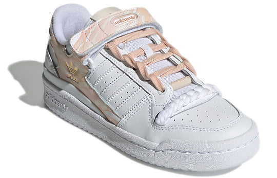 (WMNS) adidas originals Forum Low Sneakers White/Beige GY6984