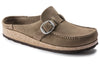 Birkenstock(WMNS) Buckley Suede Leather 'Gray Taupe'