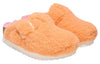Birkenstock(WMNS) Boston Big Buckle Platform Fur Narrow Fit 'Papaya/Candy Pink'