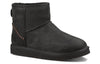 UGGClassic Mini Deco Snow Boots 'Black Grey'