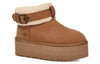 UGG(WMNS) Ultra Mini Belted Roller Boot 'Chestnut'
